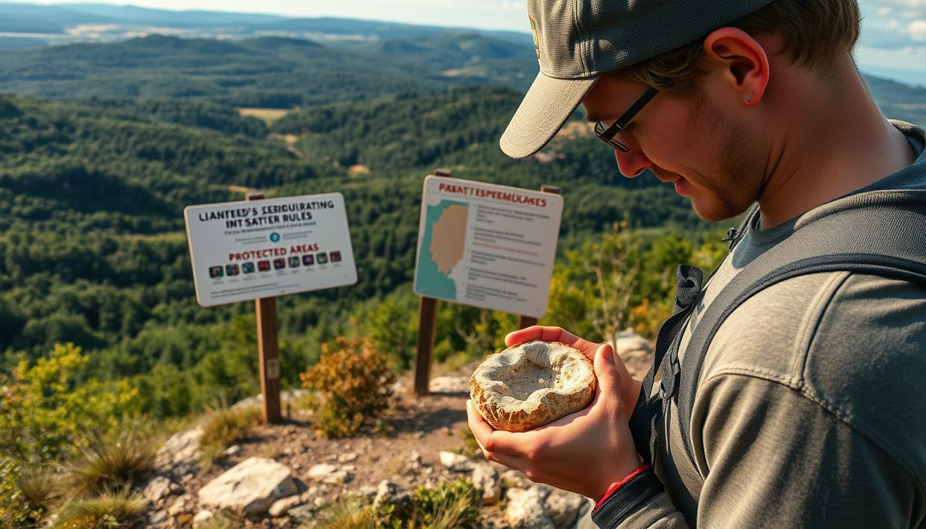You are currently viewing Rock Collecting Laws in Indiana: Complete Legal Guide for Collectors