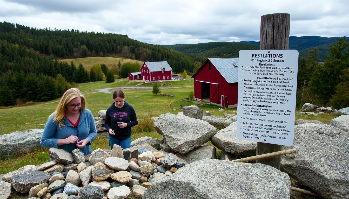 You are currently viewing Rock Collecting Laws in Massachusetts: Complete Legal Guide