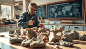 how to identify rocks in the field