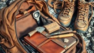 rockhounding field backpack essentials