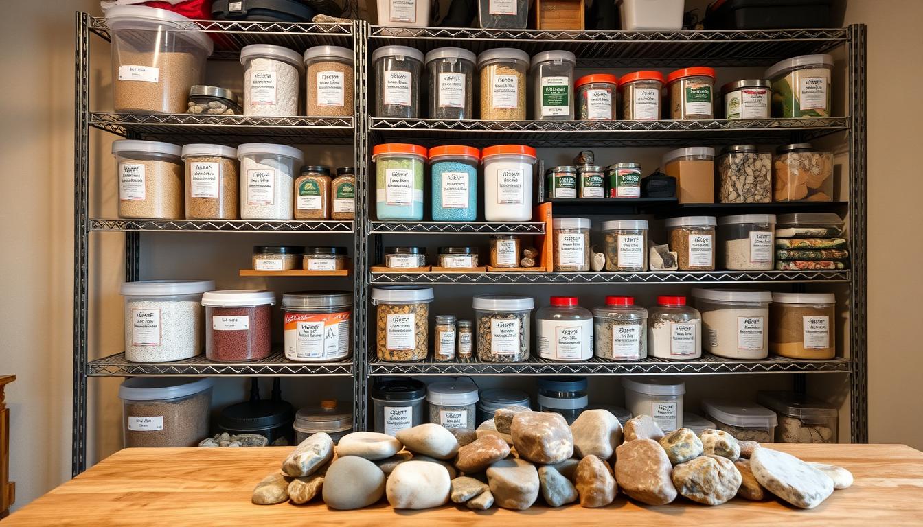 You are currently viewing Rock Tumbling Grit Supplies Storage Guide – Keep Your Materials Fresh
